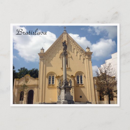 bratislava capuchin grens briefkaart (Voorkant)