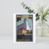 Bratislava Castle Briefkaart (Staand voorkant)