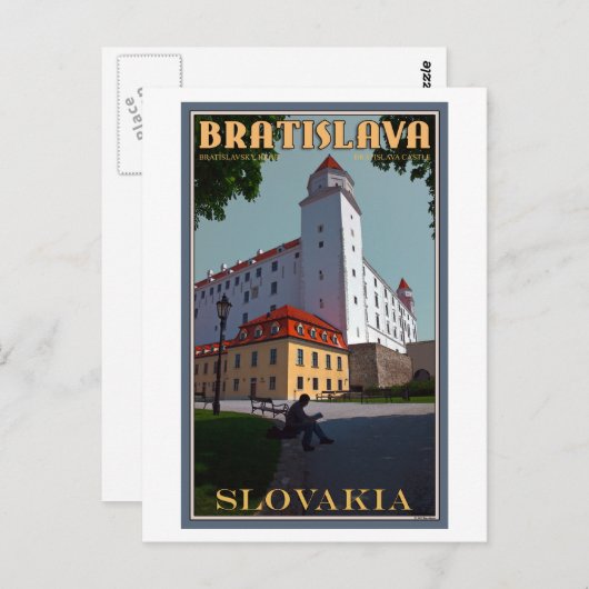 Bratislava Castle Briefkaart (Voorkant / Achterkant)