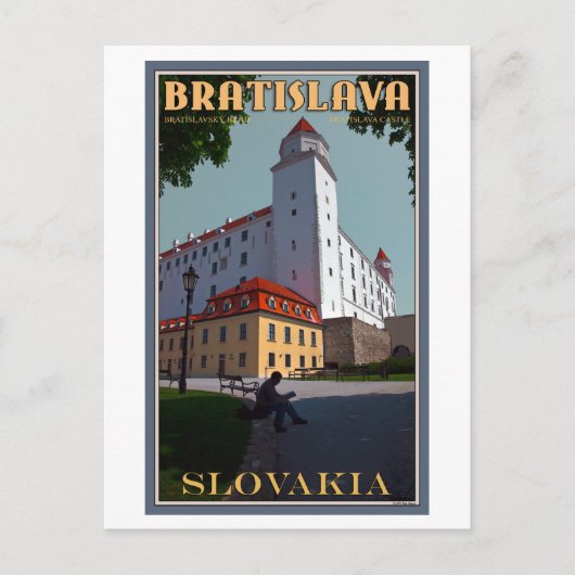 Bratislava Castle Briefkaart (Voorkant)