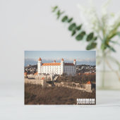 Bratislava Castle Briefkaart (Staand voorkant)