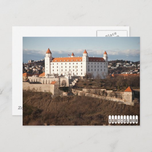 Bratislava Castle Briefkaart (Voorkant / Achterkant)