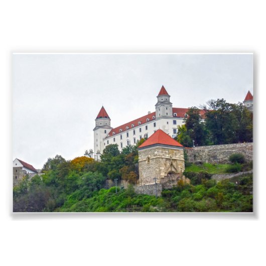 Bratislava Castle, Slowakije Foto Afdruk (Voorkant)