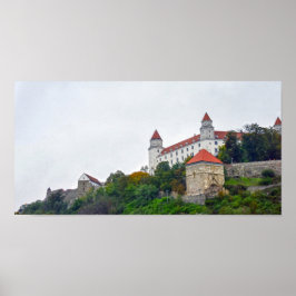Bratislava Castle, Slowakije Poster