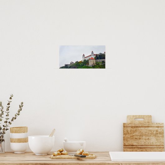 Bratislava Castle, Slowakije Poster (Keuken)