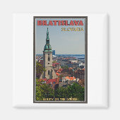 Bratislava Cityscape Magneet (Voorkant)
