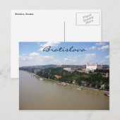 bratislava donau briefkaart (Voorkant / Achterkant)