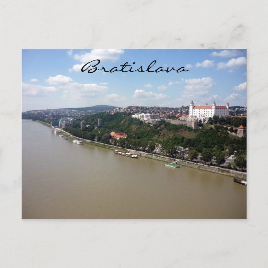 bratislava donau briefkaart (Voorkant)