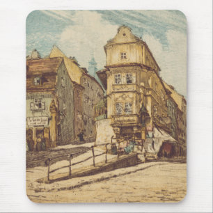 Bratislava door Richard Lux Century Gekleurde Etsi Muismat