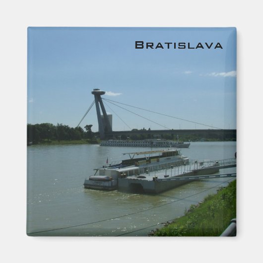 Bratislava en de Donau Magneet (Voorkant)