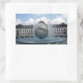 bratislava grasalkovich rechthoekige sticker (Tas)