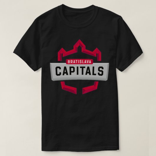 Bratislava Hoofdsteden T-shirt (Design voorkant)