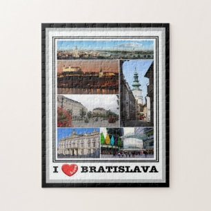 Bratislava - I Love - Slowakije - Legpuzzel