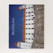 bratislava kasteel blauw legpuzzel (Verticaal)