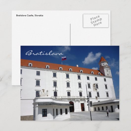bratislava - kasteel briefkaart (Voorkant / Achterkant)