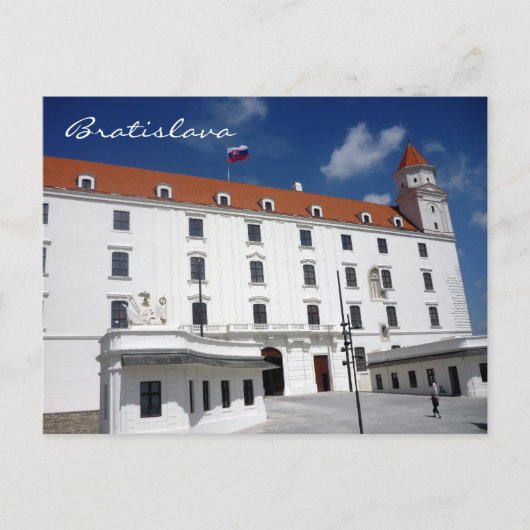 bratislava - kasteel briefkaart (Voorkant)