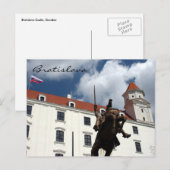 bratislava - kasteel briefkaart (Voorkant / Achterkant)