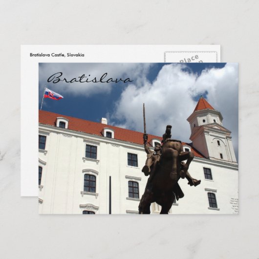 bratislava - kasteel briefkaart (Voorkant / Achterkant)