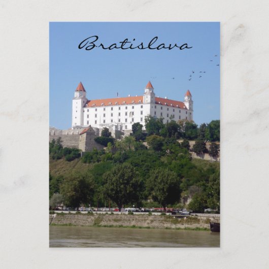 bratislava kasteel high briefkaart (Voorkant)