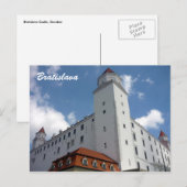 bratislava kasteel slowakije briefkaart (Voorkant / Achterkant)