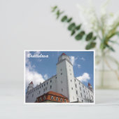 bratislava kasteel slowakije grens briefkaart (Staand voorkant)