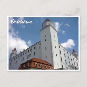bratislava kasteel slowakije grens briefkaart