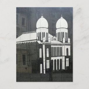 Bratislava kasteel wit briefkaart