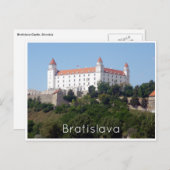 bratislava kasteel wit briefkaart (Voorkant / Achterkant)