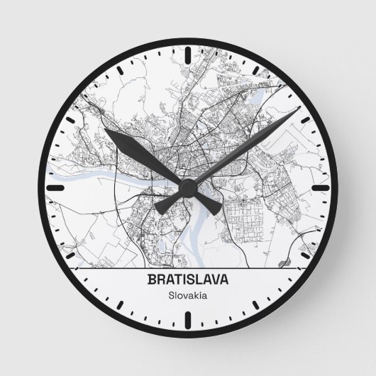Bratislava Klok Stad Lijn Kunst (Voorkant)
