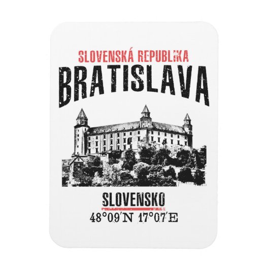 Bratislava Magneet (Verticaal)