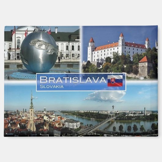 Bratislava Magneet (Voorkant)