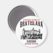 Bratislava Magneet (Voorkant / Achterkant)