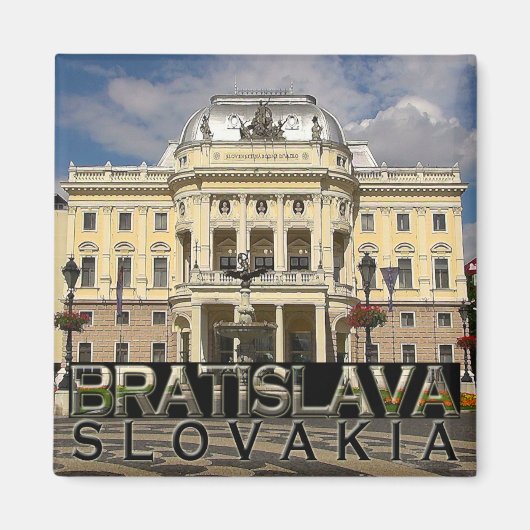 Bratislava Magneet (Voorkant)