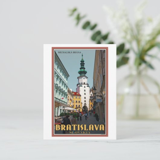 Bratislava - Michael's Tower Briefkaart (Staand voorkant)
