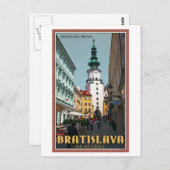 Bratislava - Michael's Tower Briefkaart (Voorkant / Achterkant)
