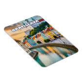 Bratislava, parel aan de oevers van de Donau Magneet (Rechterzijde)