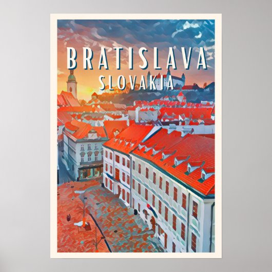 Bratislava Poster (Voorkant)