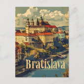 Bratislava reizen en briefkaart (Voorkant)