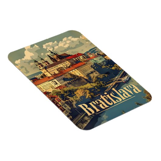 Bratislava reizen en  magneet (Rechterzijde)
