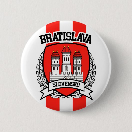 Bratislava Ronde Button 5,7 Cm (Voorkant)