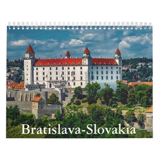 Bratislava-Slovakia Calendar Kalender (Hoes)