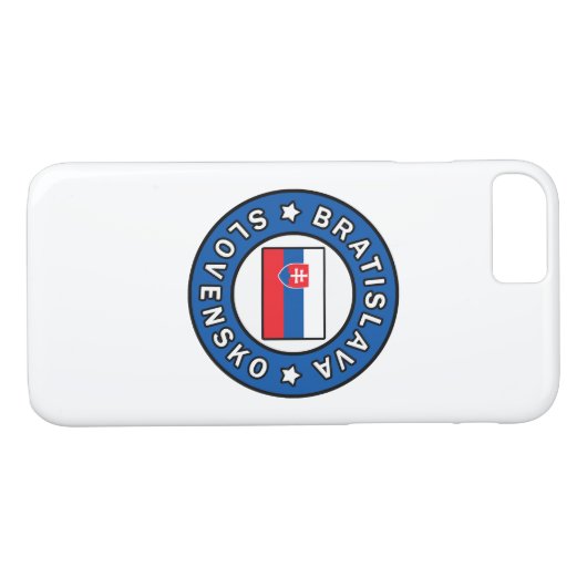 Bratislava Slovensko Case-Mate iPhone Case (Achterkant (Horizontaal))