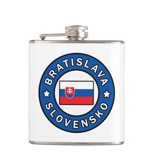 Bratislava Slovensko Heupfles (Voorkant)