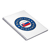 Bratislava Slovensko Notitieboek (Rechterzijde)