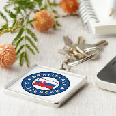 Bratislava Slovensko Sleutelhanger (Zijkant)