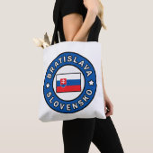 Bratislava Slovensko Tote Bag (Dichtbij)