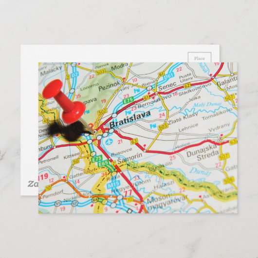 Bratislava, Slowakije Briefkaart (Voorkant / Achterkant)