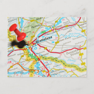 Bratislava, Slowakije Briefkaart
