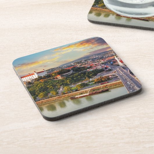 Bratislava, Slowakije Drankjes Onderzetter (Linkerzijde)