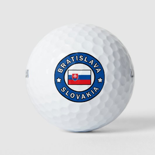 Bratislava Slowakije Golfballen (Voorkant)